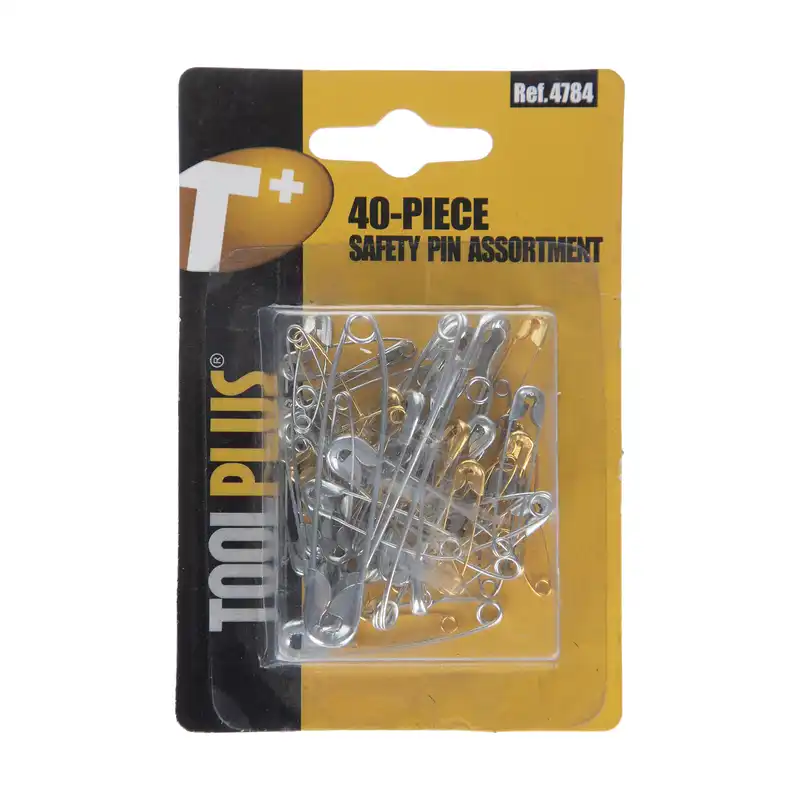 سنجاق قفلی تول پلاس مدل Ref.4784 مجموعه 40 عددی