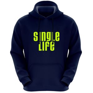 هودی مردانه طرح single life کد A06