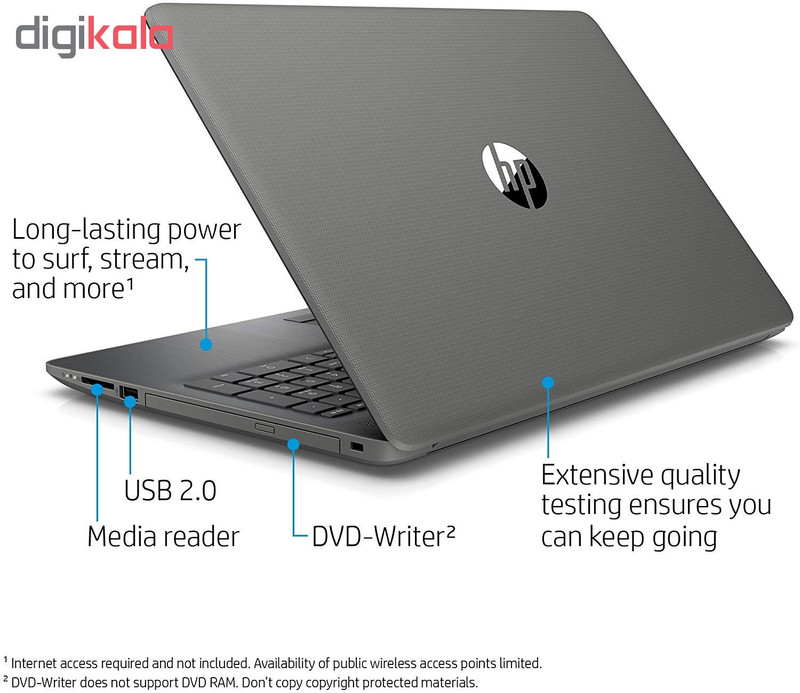 لپ تاپ 15 اینچی اچ پی مدل DA0082-A لپ تاپ 15 اینچی اچ پی مدل DA0082-A