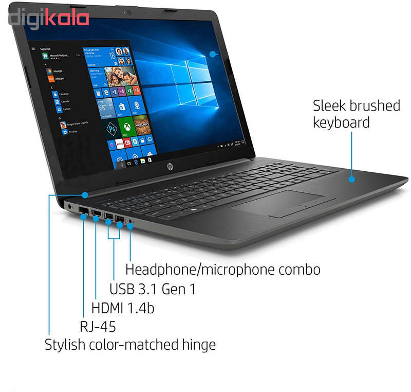 لپ تاپ 15 اینچی اچ پی مدل DA0082-A لپ تاپ 15 اینچی اچ پی مدل DA0082-A