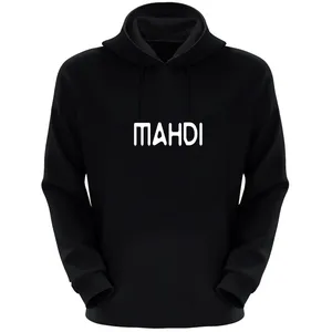 هودی مردانه طرح مهدی کد k40 رنگ مشکی