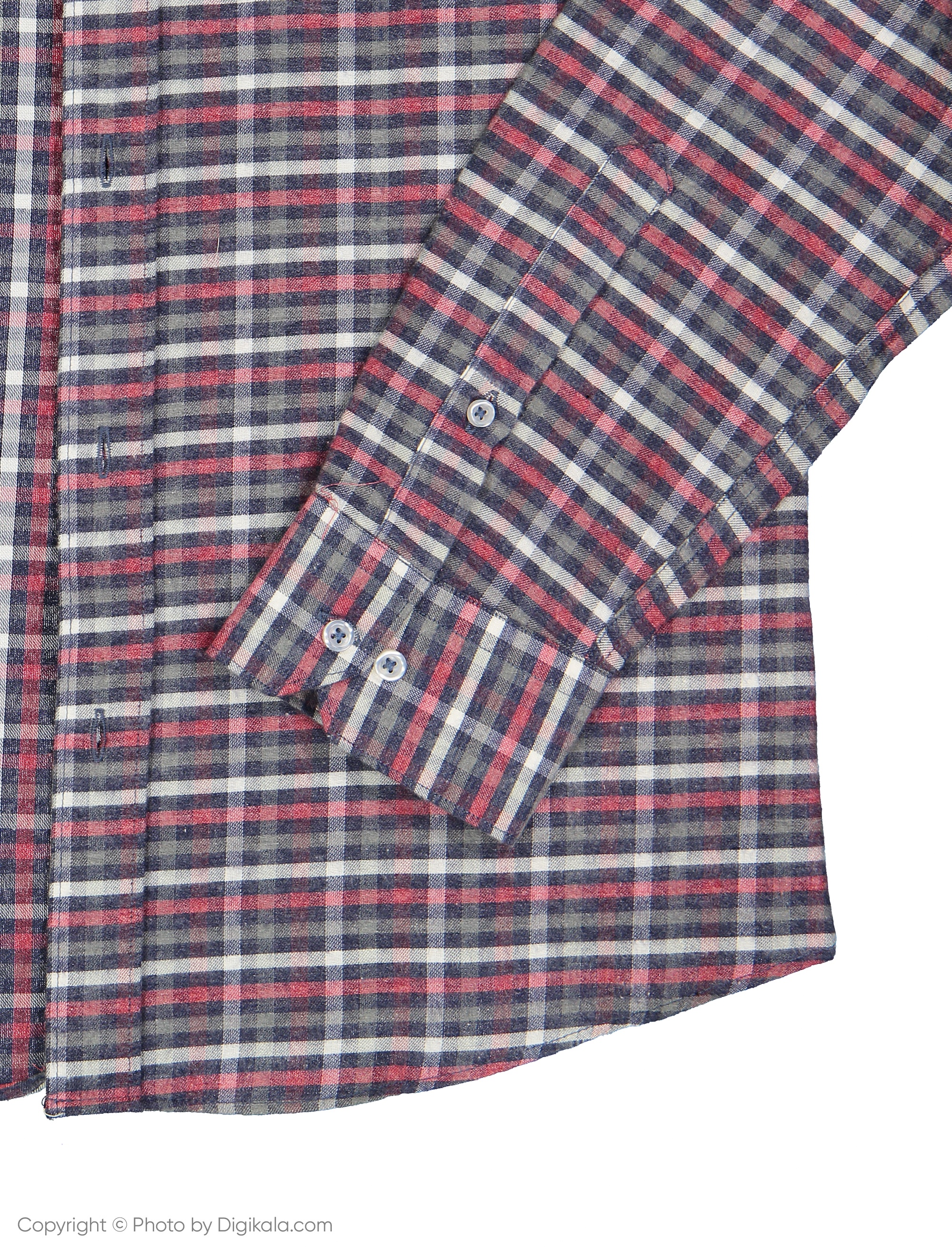 پیراهن مردانه زی سا مدل 1531150MC - چند رنگ - 5