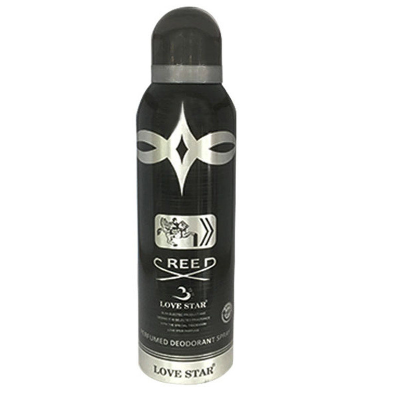 اسپری خوشبو کننده بدن مردانه لاو استار مدل Creed Aventus حجم 200 میلی لیتر