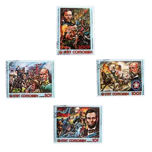 تمبر یادگاری مدل تابلو نقاشی کد U-31 مجموعه 4 عددی