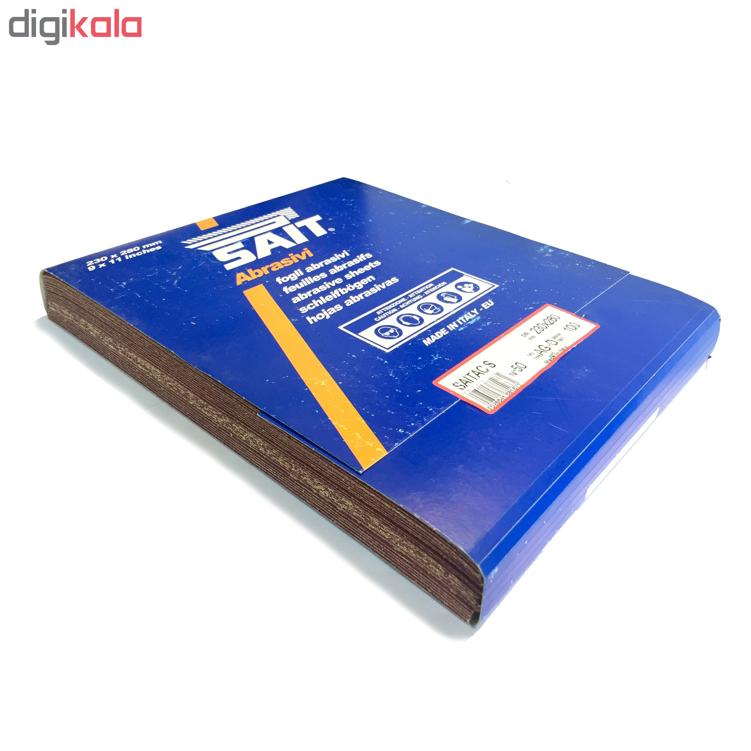 سنباده ثایت مدل P100 AG-D بسته 50 عددی