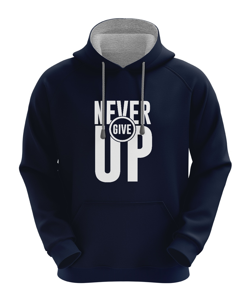 هودی مردانه طرح Never Give Up