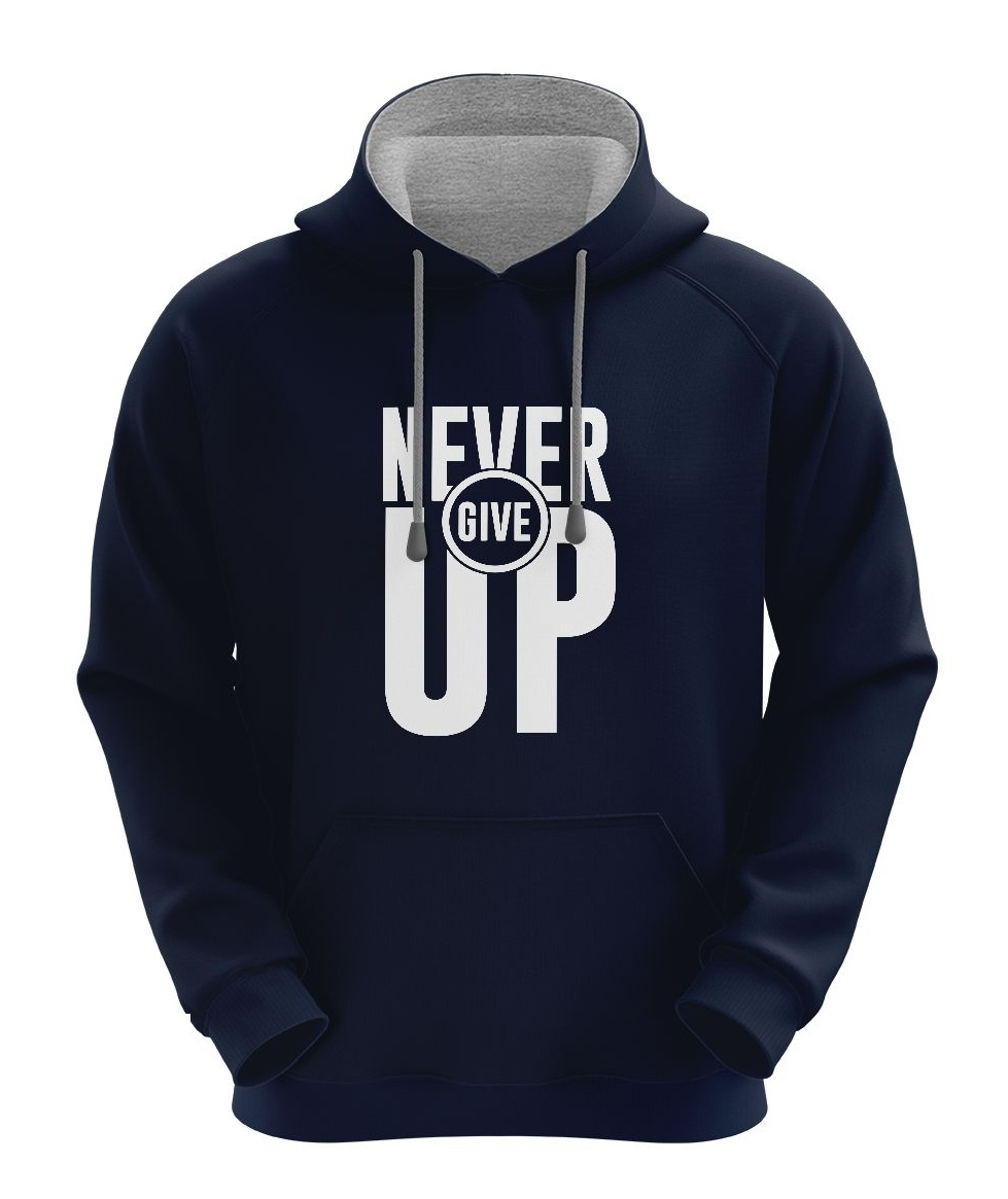 هودی مردانه طرح Never Give Up