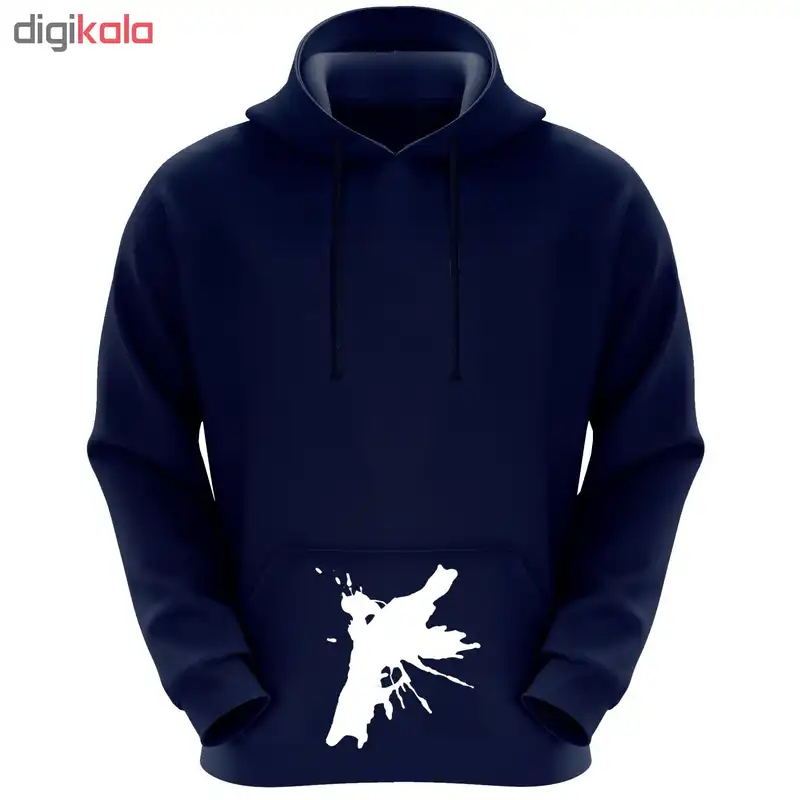 هودی زنانه کد K22 رنگ سرمه ای