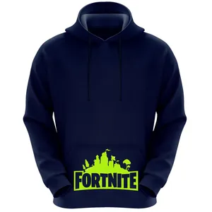 هودی مردانه طرح FORTNITE کد A45 رنگ سرمه ای