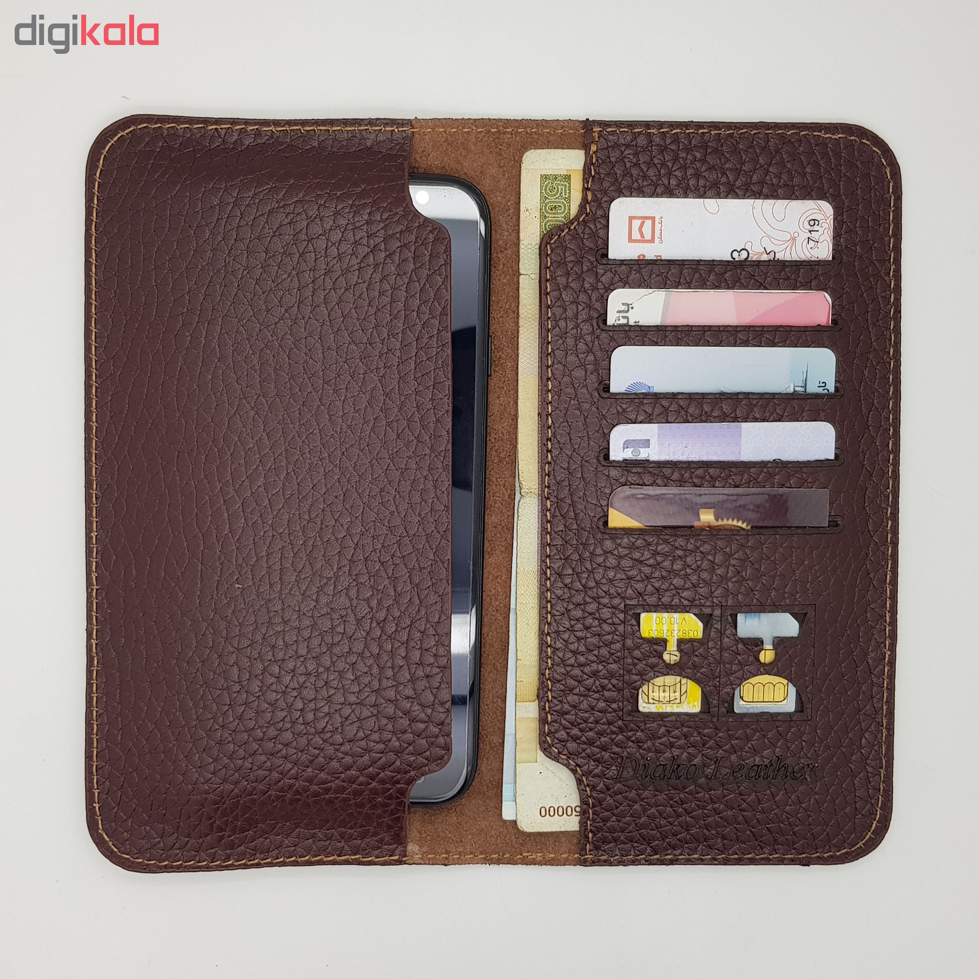 DIYAKO natural leather wallet, code 255