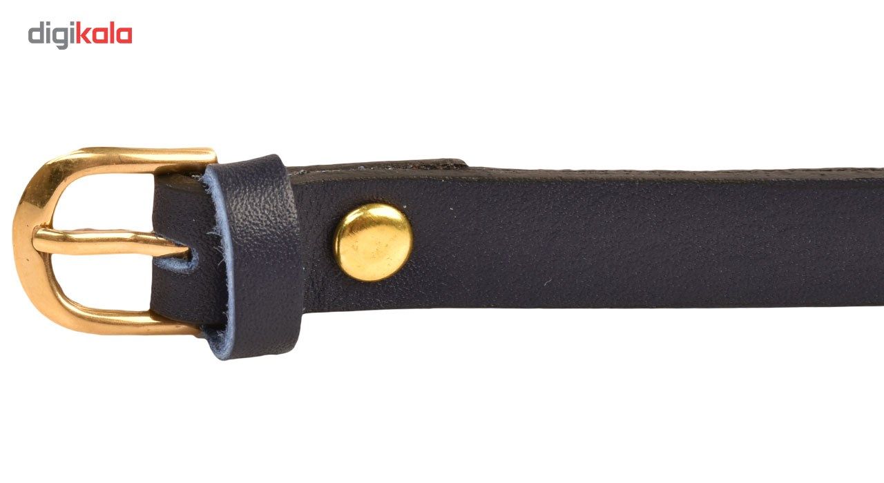 دستبند زنانه کهن چرم طرح تولد مهر مدل BR45-11 -  - 12