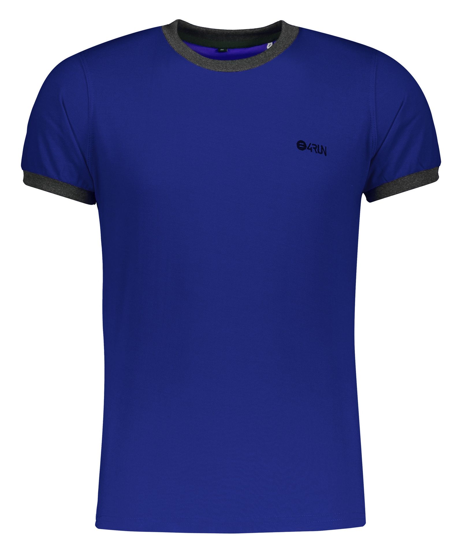 تی شرت ورزشی مردانه بی فور ران مدل 980311-58 - آبی - 2