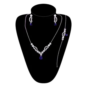 نیم ست نقره زنانه کد Set059PB