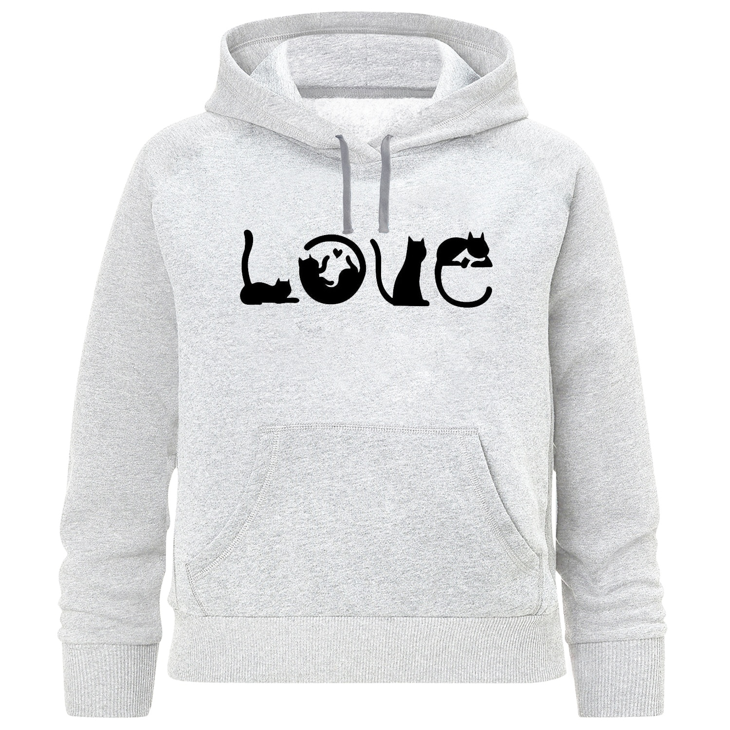 هودی دخترانه طرح love  کد K221
