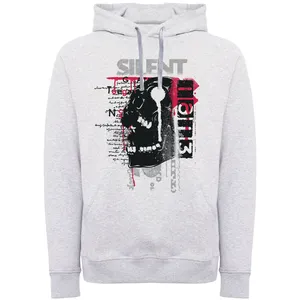 هودی مردانه طرح اسکلت silent کد F218
