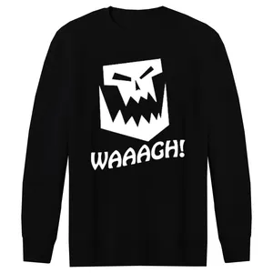 سویشرت مردانه طرح waaagh کد F32 رنگ مشکی