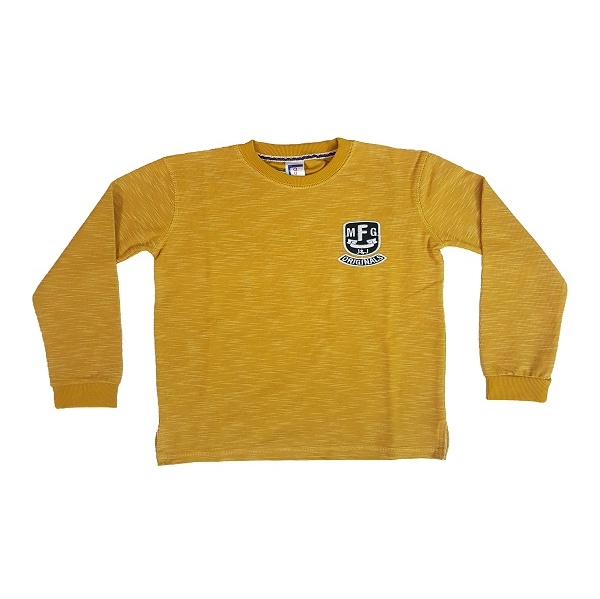  تی شرت پسرانه کد 813 رنگ زرد