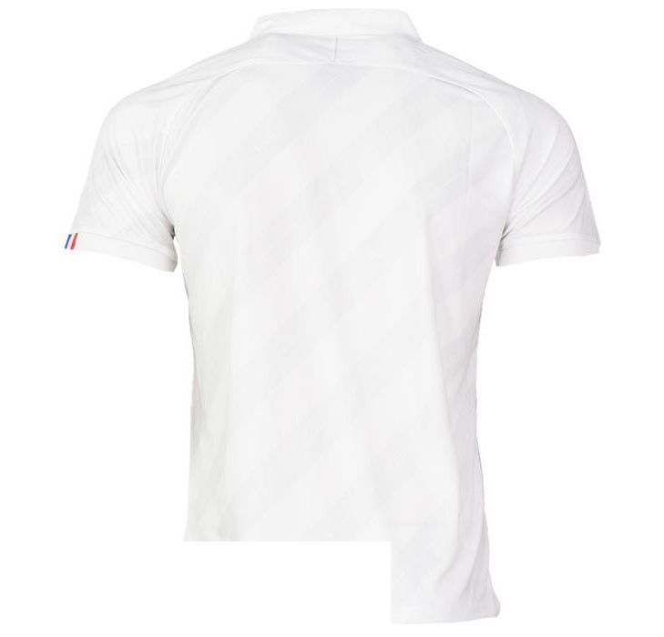 پولوشرت ورزشی مردانه طرح پاریسن ژرمن کد 2019.20 رنگ سفید