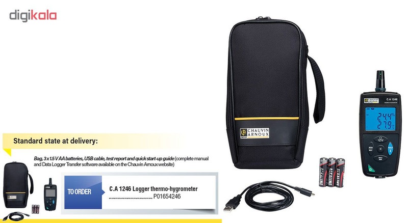 دماسنج رطوبت سنج کاوین آرنوکس مدل CA1246