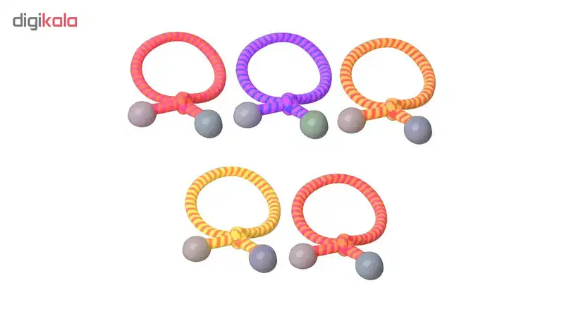 کش مو زنانه کد 1325 مجموعه 5 عددی