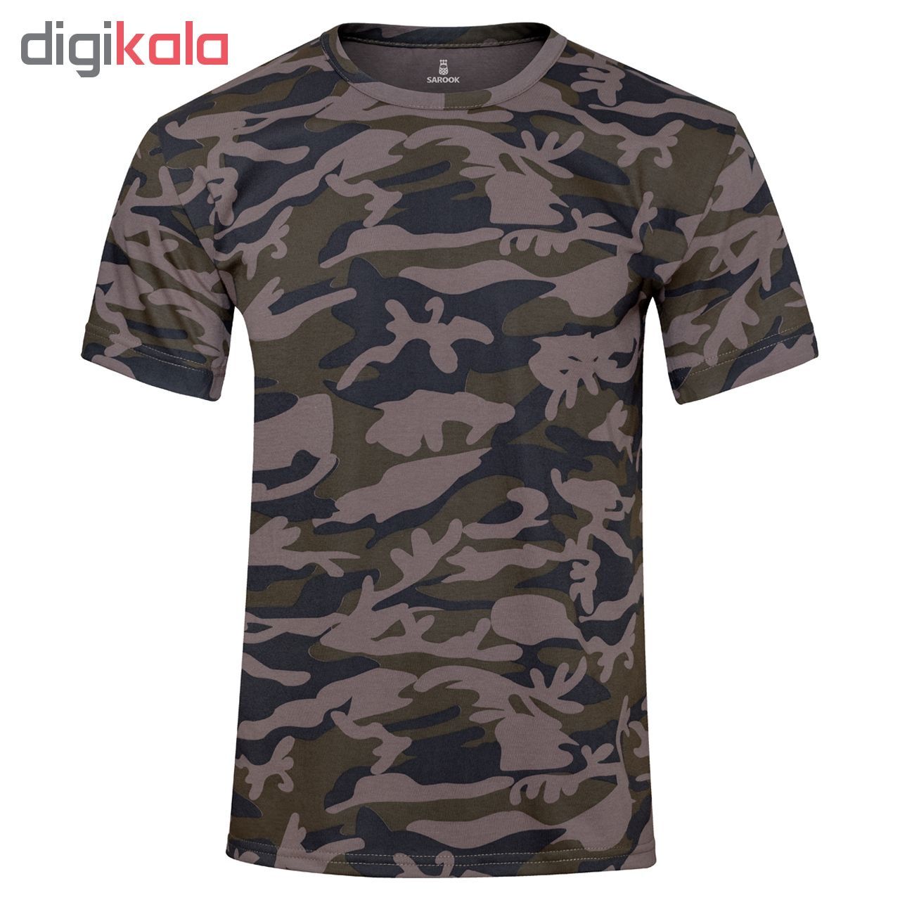 تی شرت مردانه ساروک طرح Camouflage