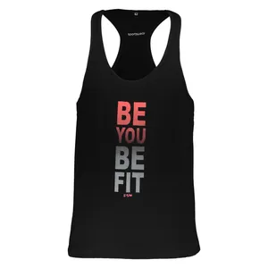 تاپ ورزشی مردانه طرح BE you مدل 101- A