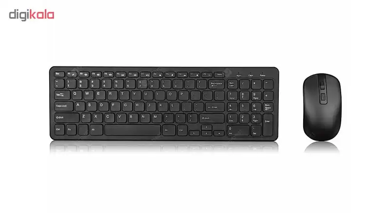 کیبورد و ماوس بی سیم مدل GKM520