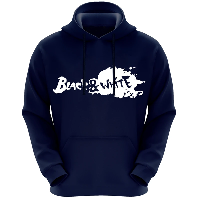 هودی مردانه طرح بلک اند وایت کد k97