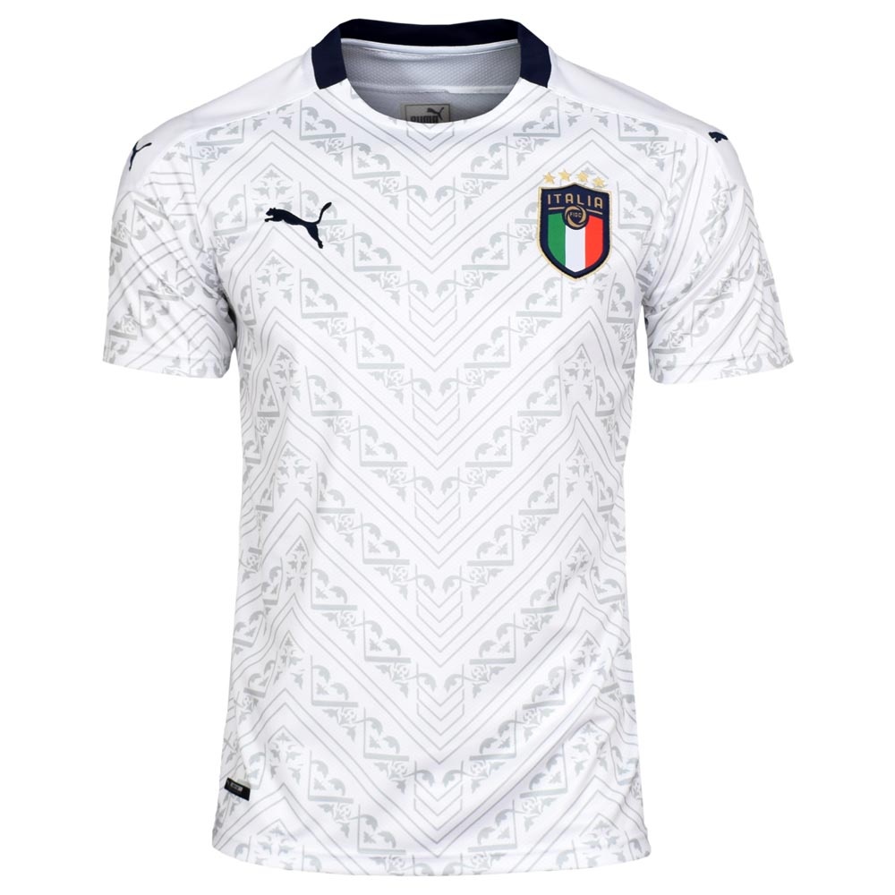 تیشرت ورزشی مردانه طرح ایتالیا کد 2019.20 رنگ سفید