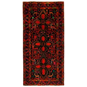 فرش دستبافت چهار متری مدل همدان کد 471098