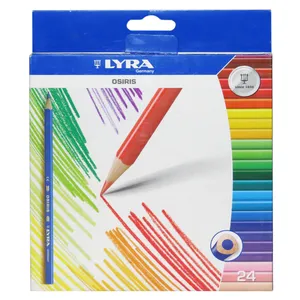 مداد رنگی 24 رنگ لیرا مدل OSIRIS ;کد Nr252