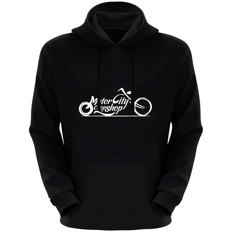 هودی مردانه طرح motor city کد F149