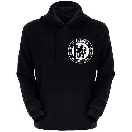 هودی مردانه طرح چلسی کد K175 رنگ مشکی