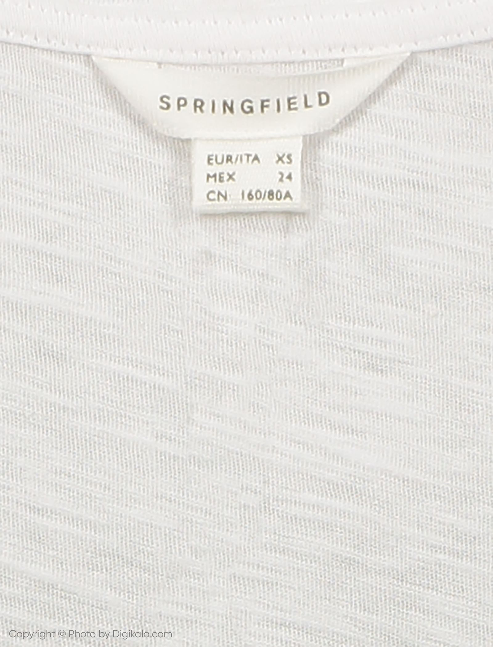 تی شرت زنانه اسپرینگ فیلد مدل 1383035-WHITE - سفید - 6
