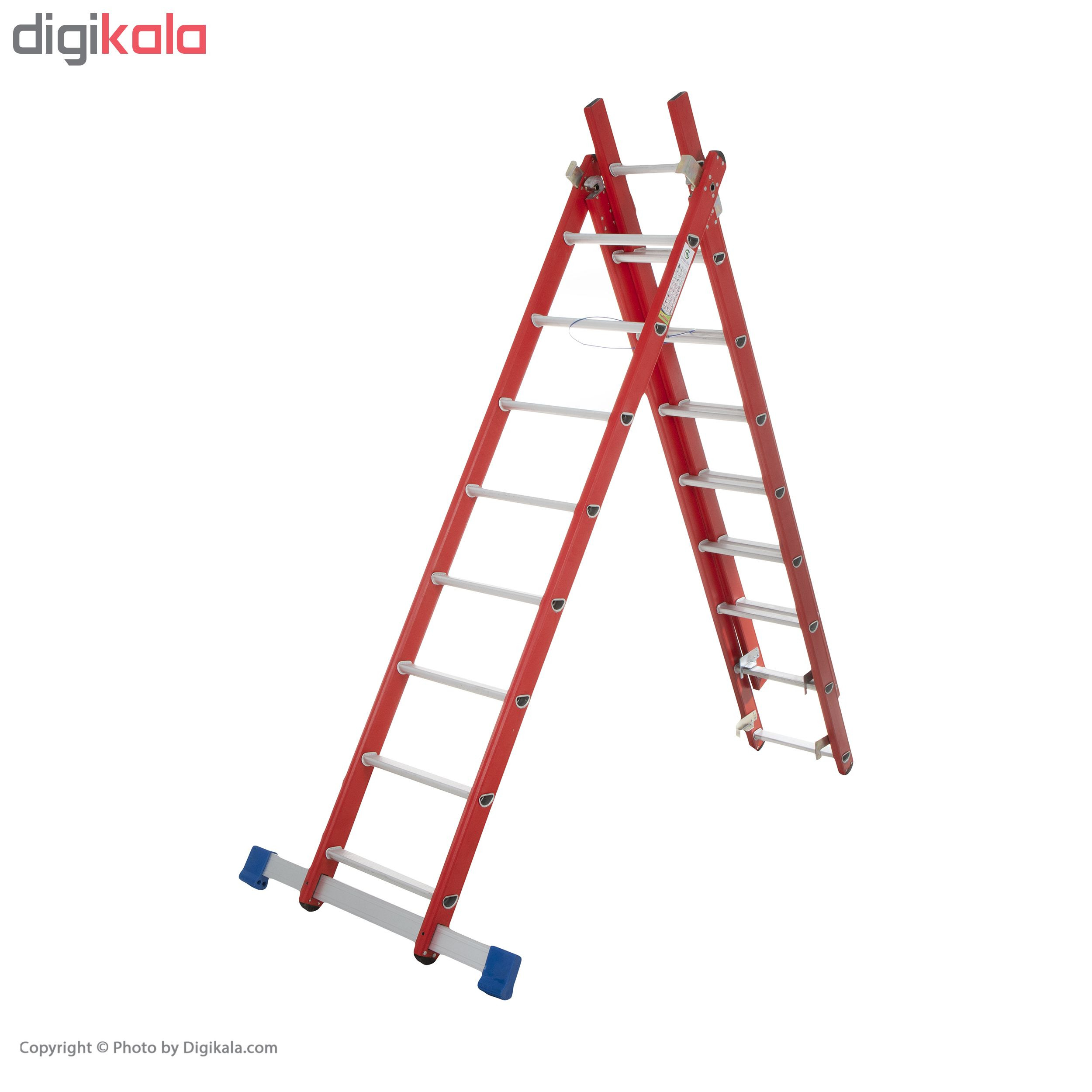 نردبان 23 پله گرین لایف مدل Paris