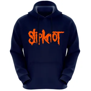 هودی مردانه طرح slipknot کد F122 رنگ سرمه ای