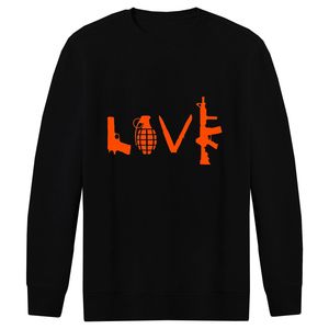 سویشرت مردانه طرح love کد F69