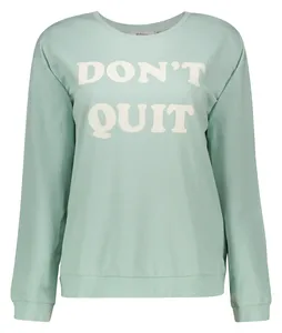 سویشرت زنانه کالینز مدل CL1032289-MINT GREEN