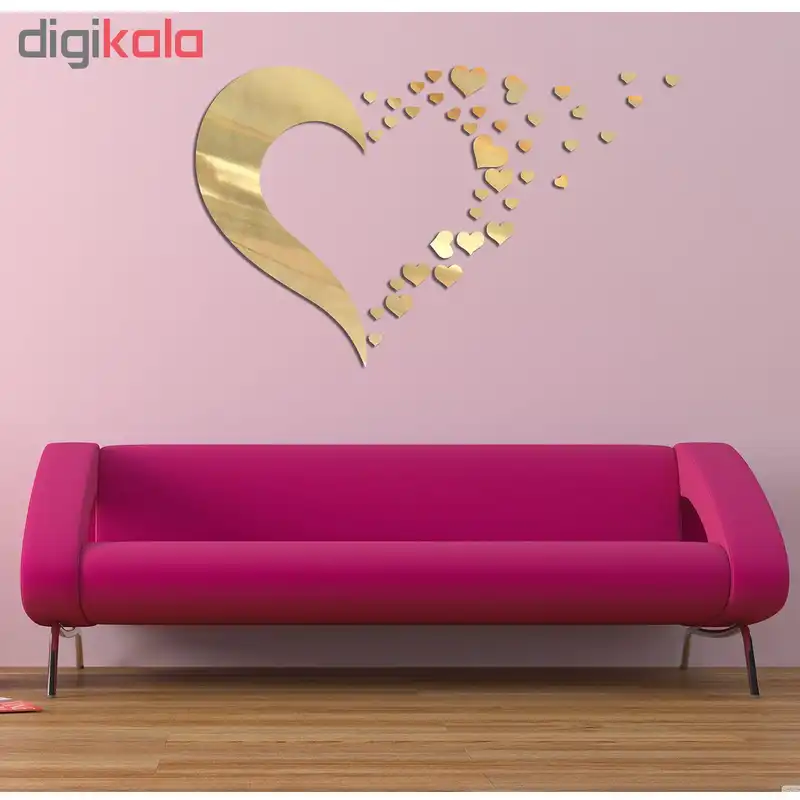 آیینه طرح قلب کد Z02