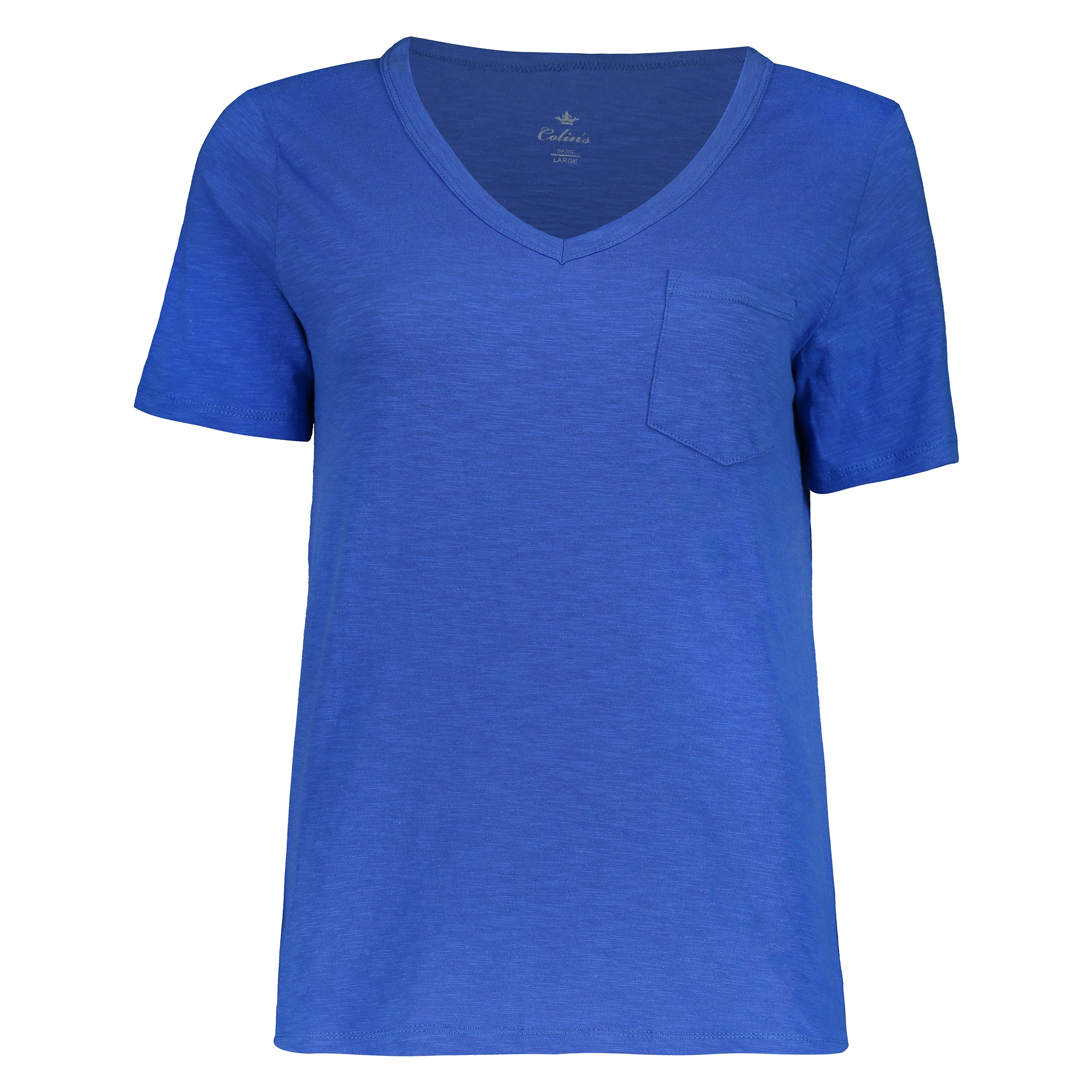 تی شرت نه کالینز مدل CL1034536-SAX BLUE