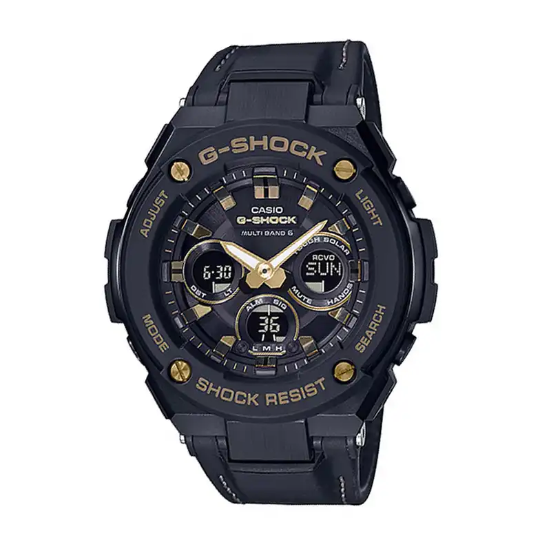 ساعت مچی عقربه ای مردانه کاسیو مدل GST-S300GL-1ADR