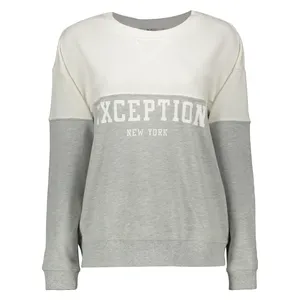 سویشرت زنانه کالینز مدل CL1022605-GREY MELANGE