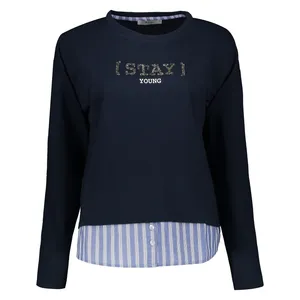 سویشرت زنانه کالینز مدل CL1032058-NAVY