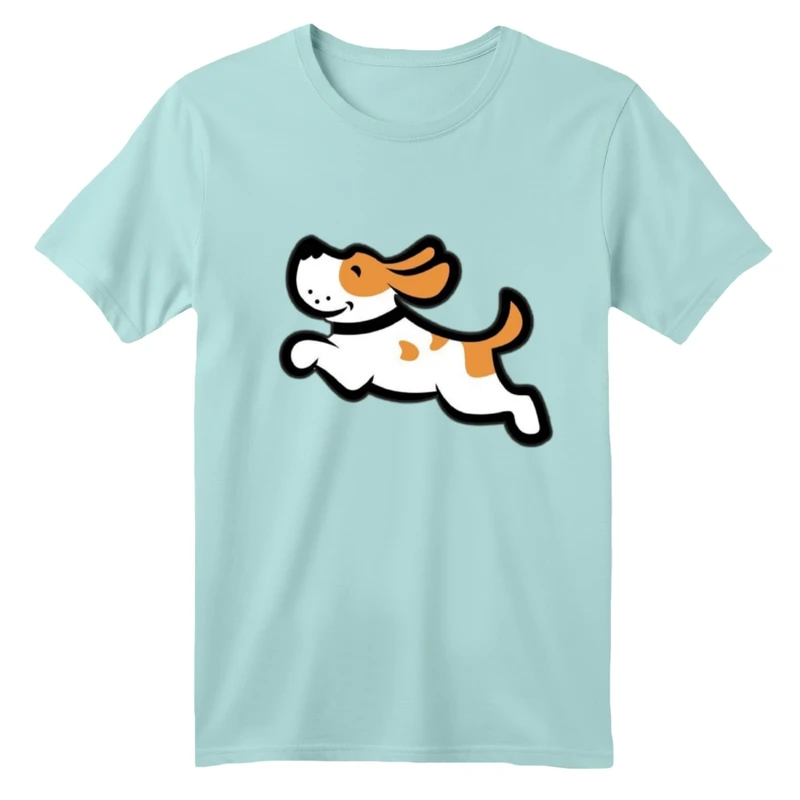 تی شرت آستین کوتاه بچگانه مدل سگ