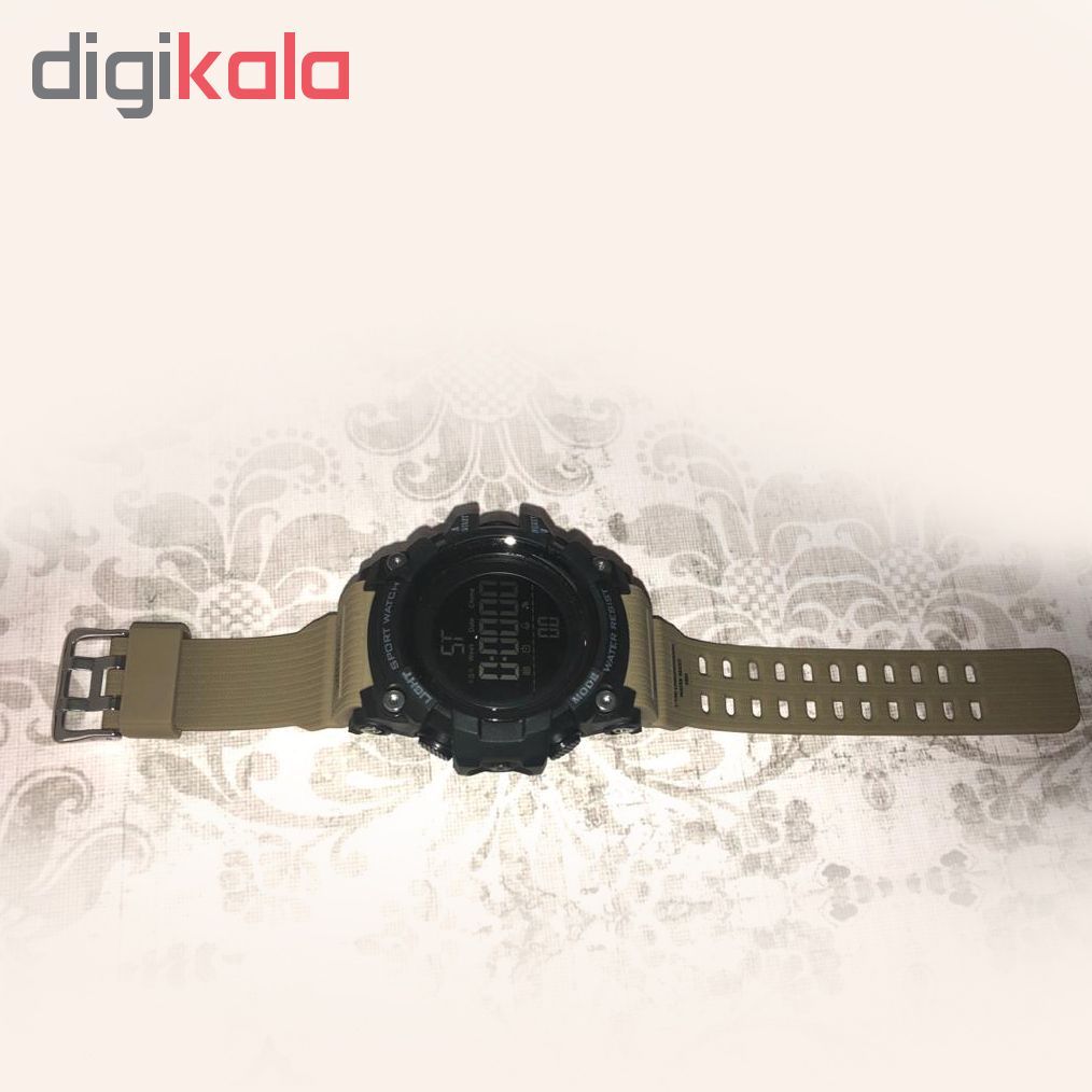 ساعت مچی دیجیتال مردانه اسکمی مدل 1384KH -  - 4
