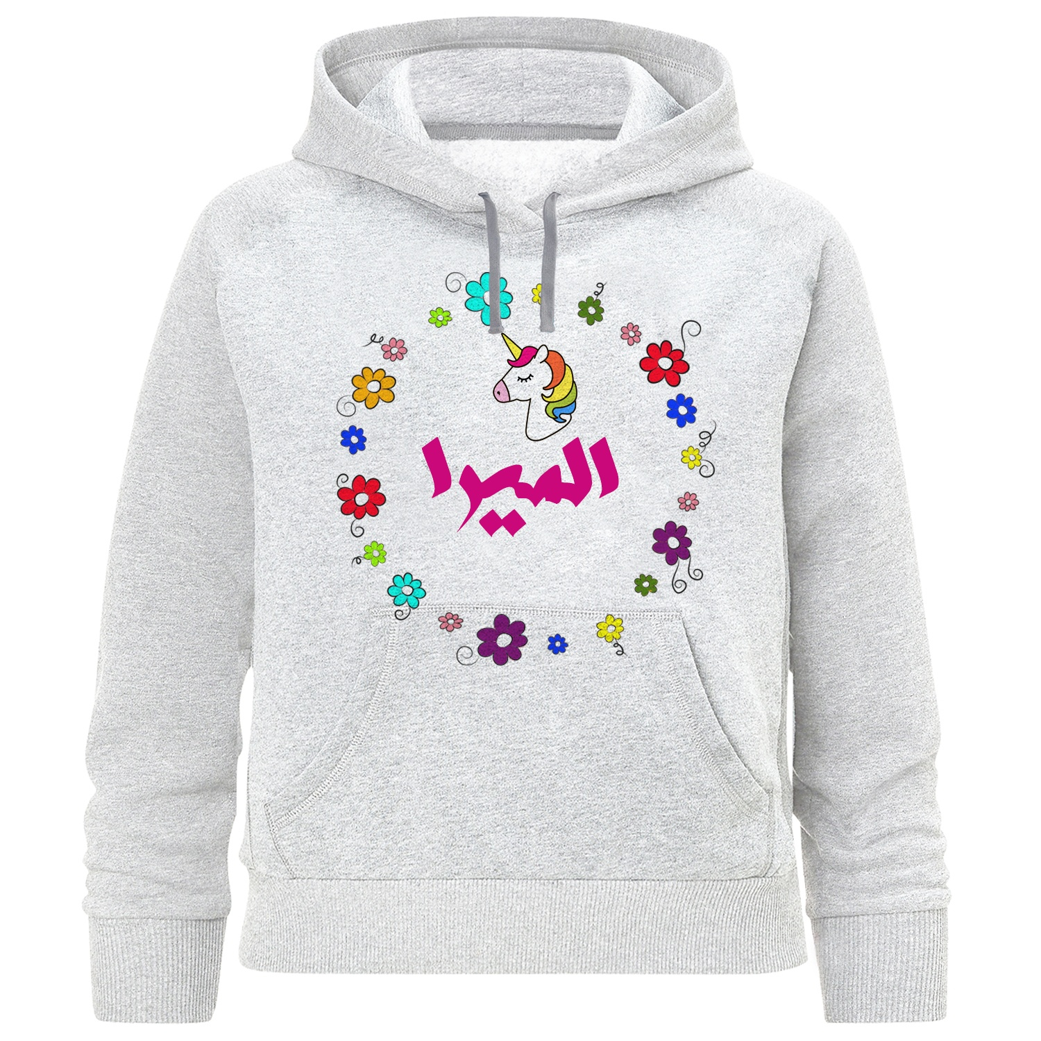 هودی دخترانه طرح المیرا کد F191
