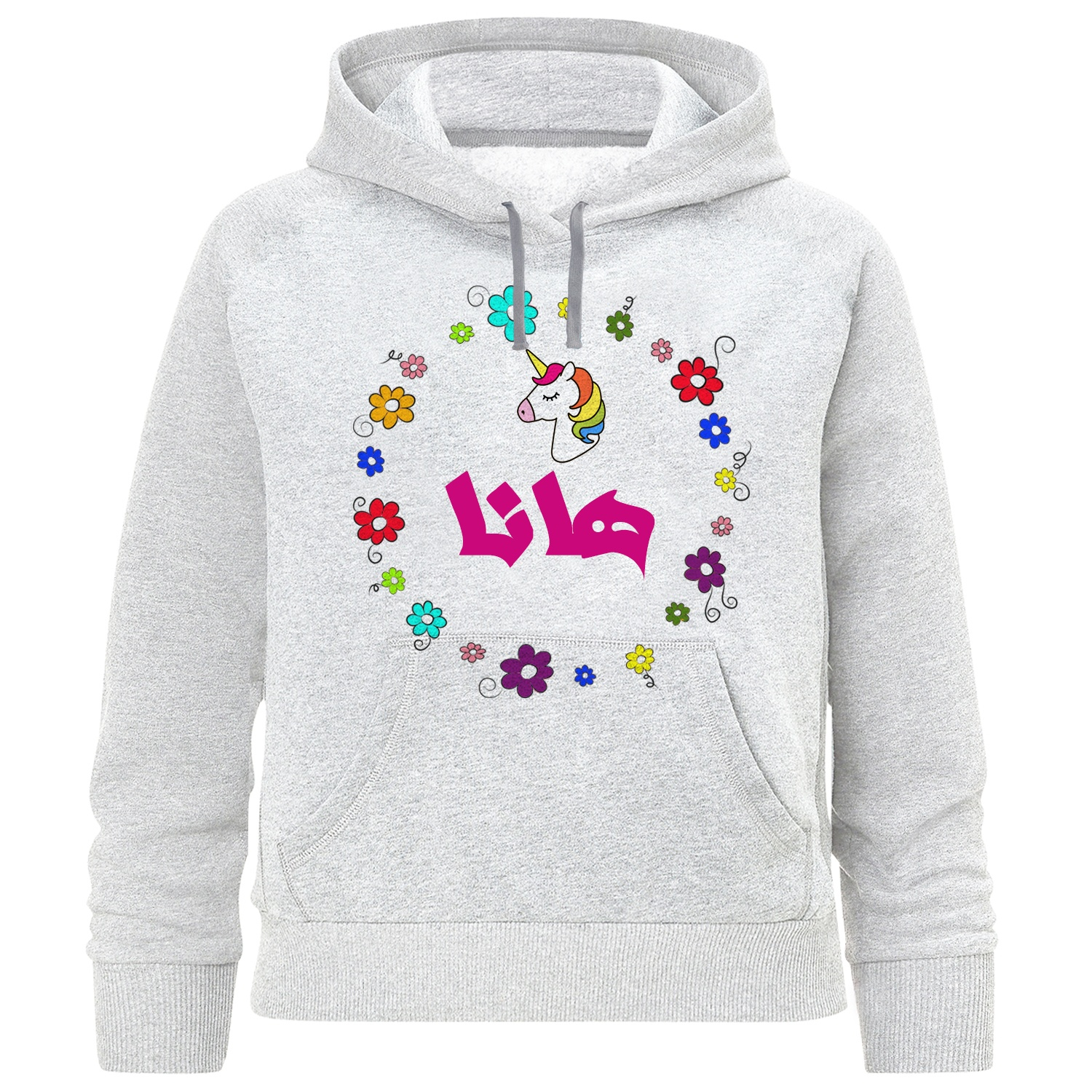 هودی دخترانه طرح هانا کد F204