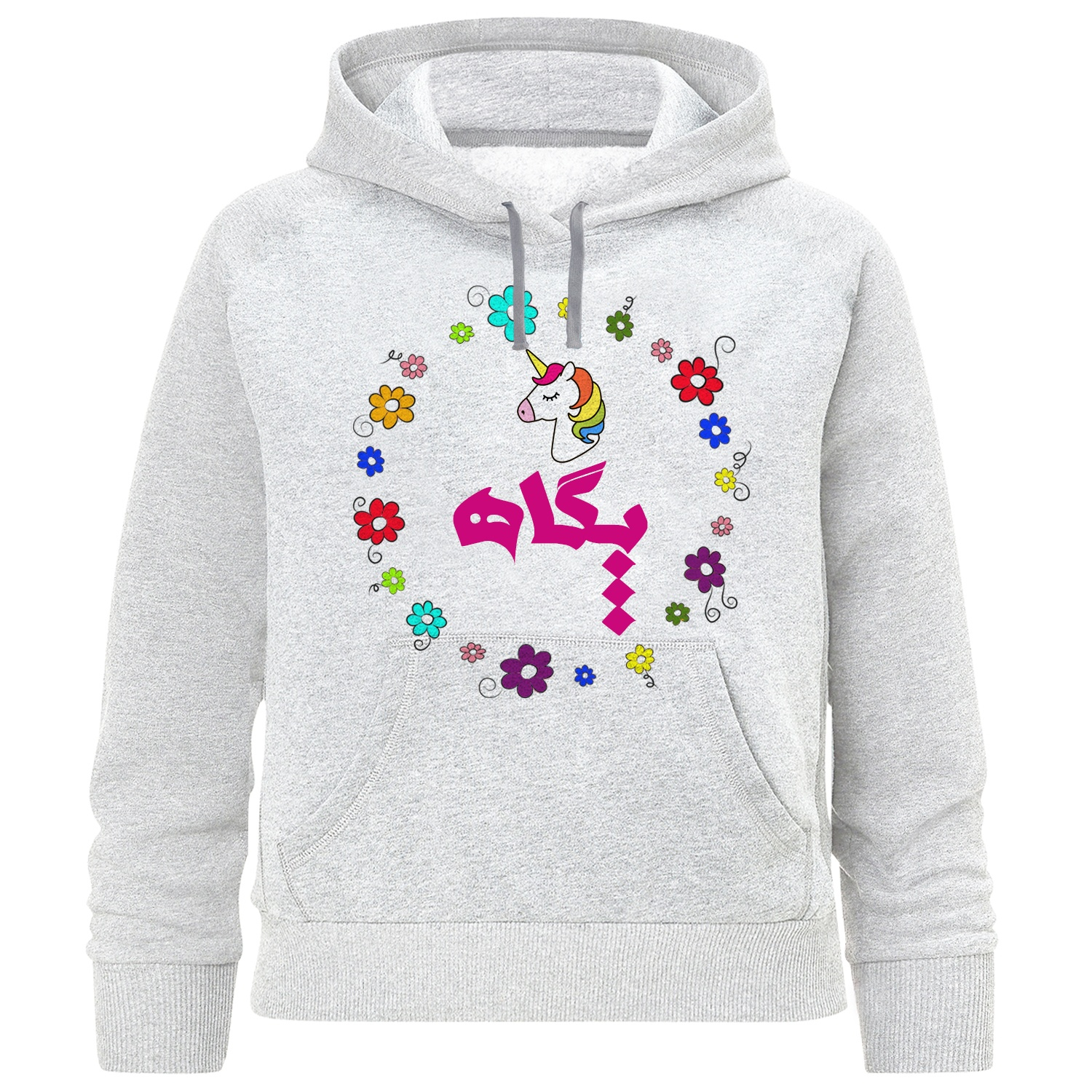 هودی دخترانه طرح پگاه کد F193