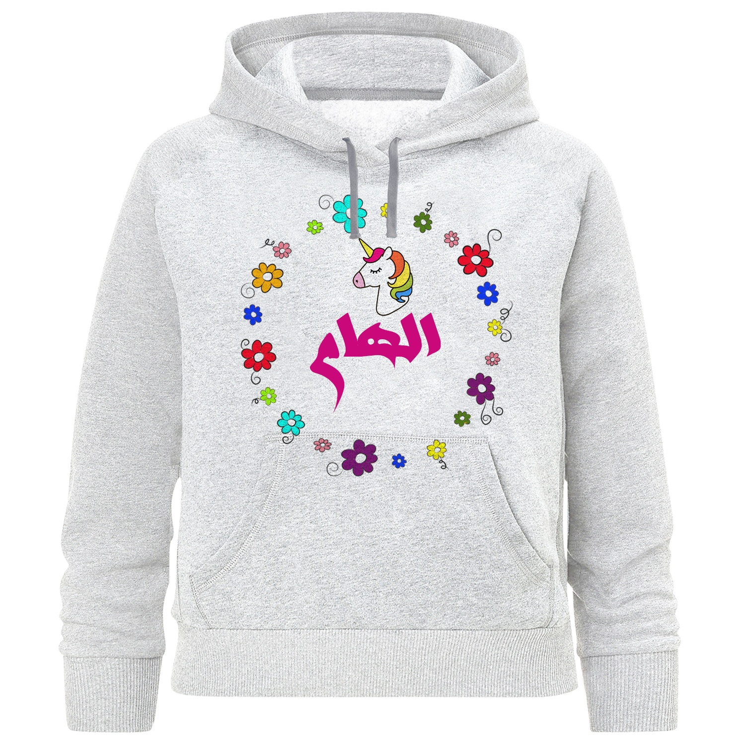 هودی دخترانه طرح الهام کد F244