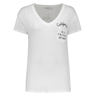 تی شرت زنانه کالینز مدل CL1032654-WHITE